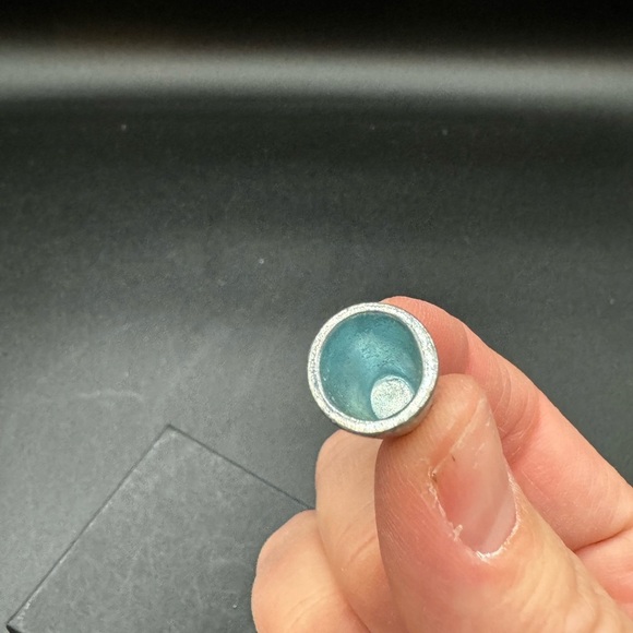 Vintage Monopoly Silver Thimble Replacement Game Piece - Picture 5 of 7